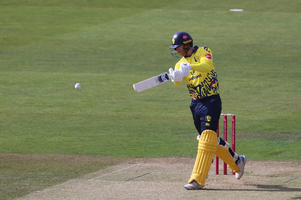 Graham Clark in action in the T20 Blast