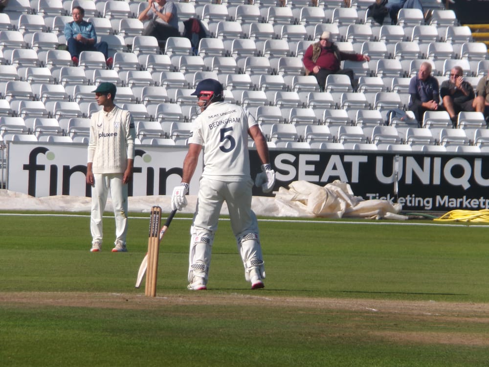 David Bedingham continued his fine form with another half-century at Beckenham