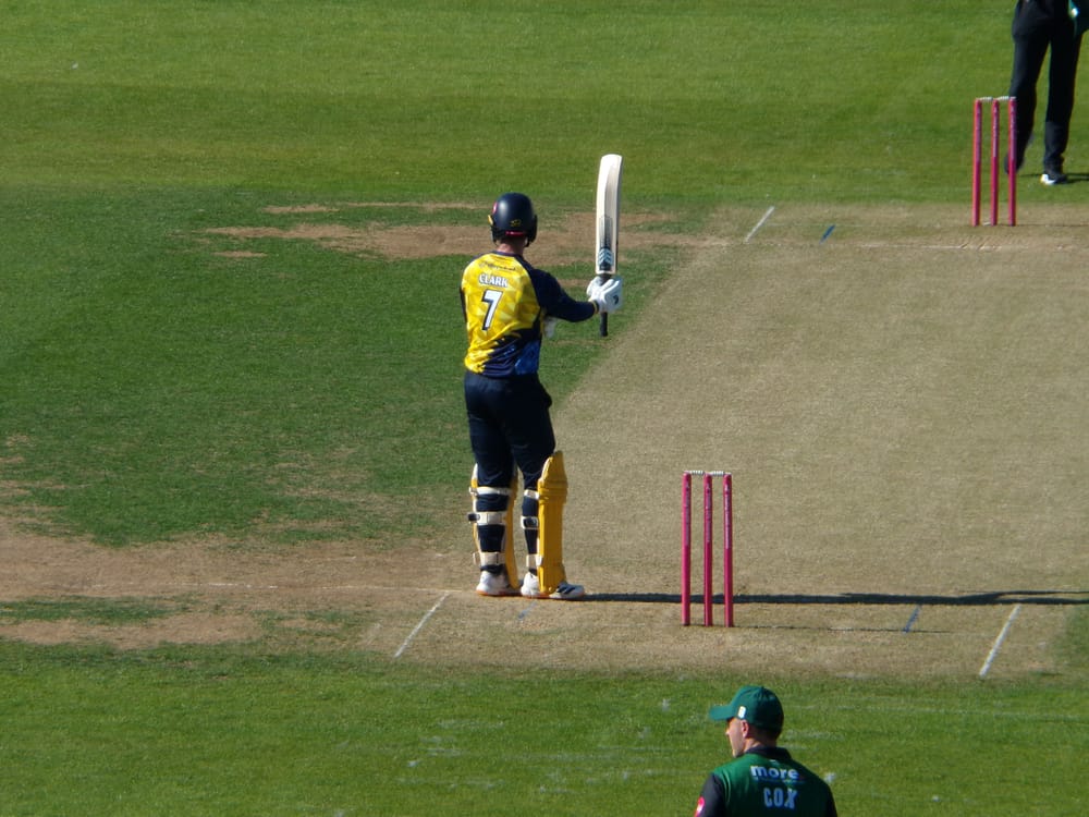 Graham Clark etched his name in the history books with Durham's fastest T20 50