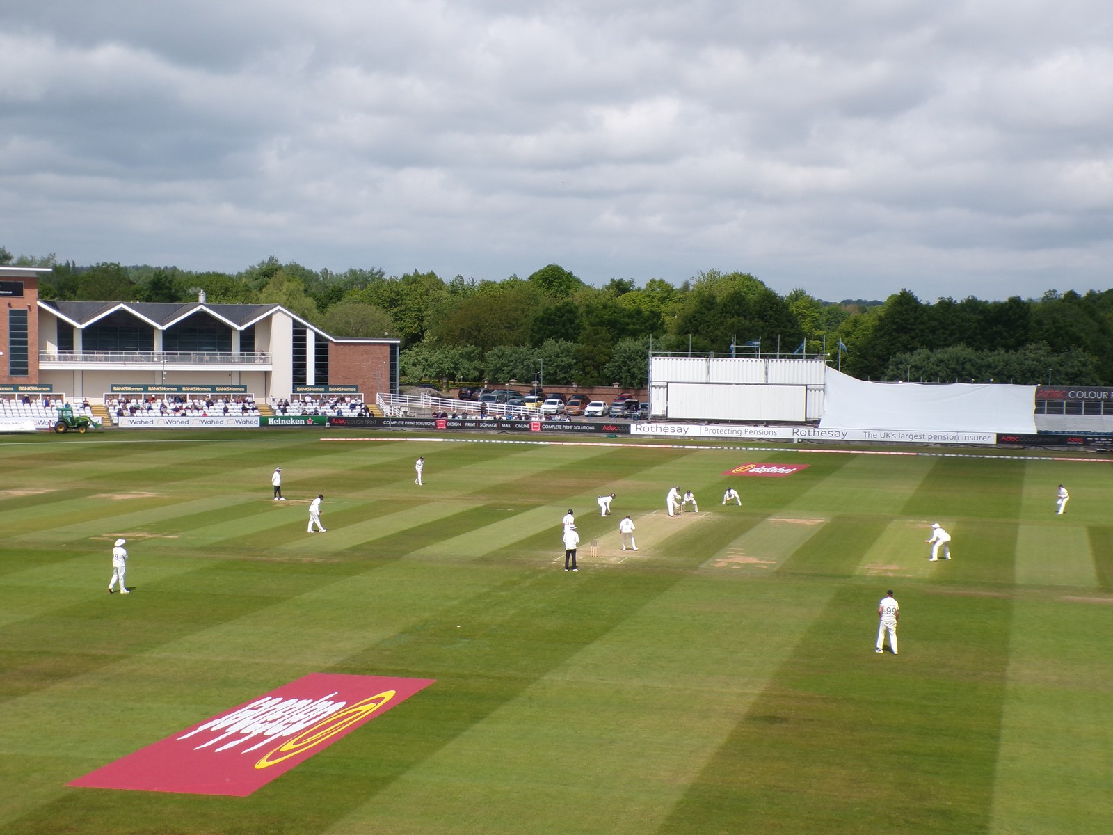 Generic image of the Banks Homes Riverside during a County Championship clash.